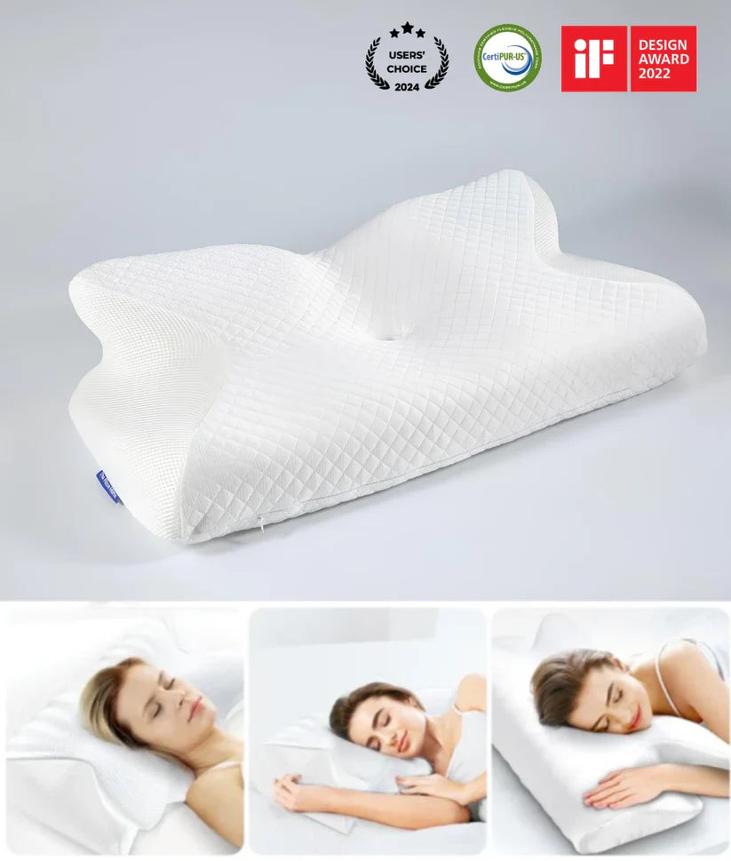 Ease & Thrive™ Memory Foam Cervical Pillow