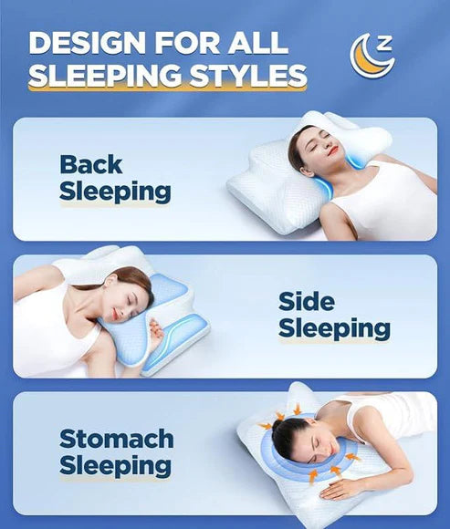 Ease & Thrive™ Memory Foam Cervical Pillow